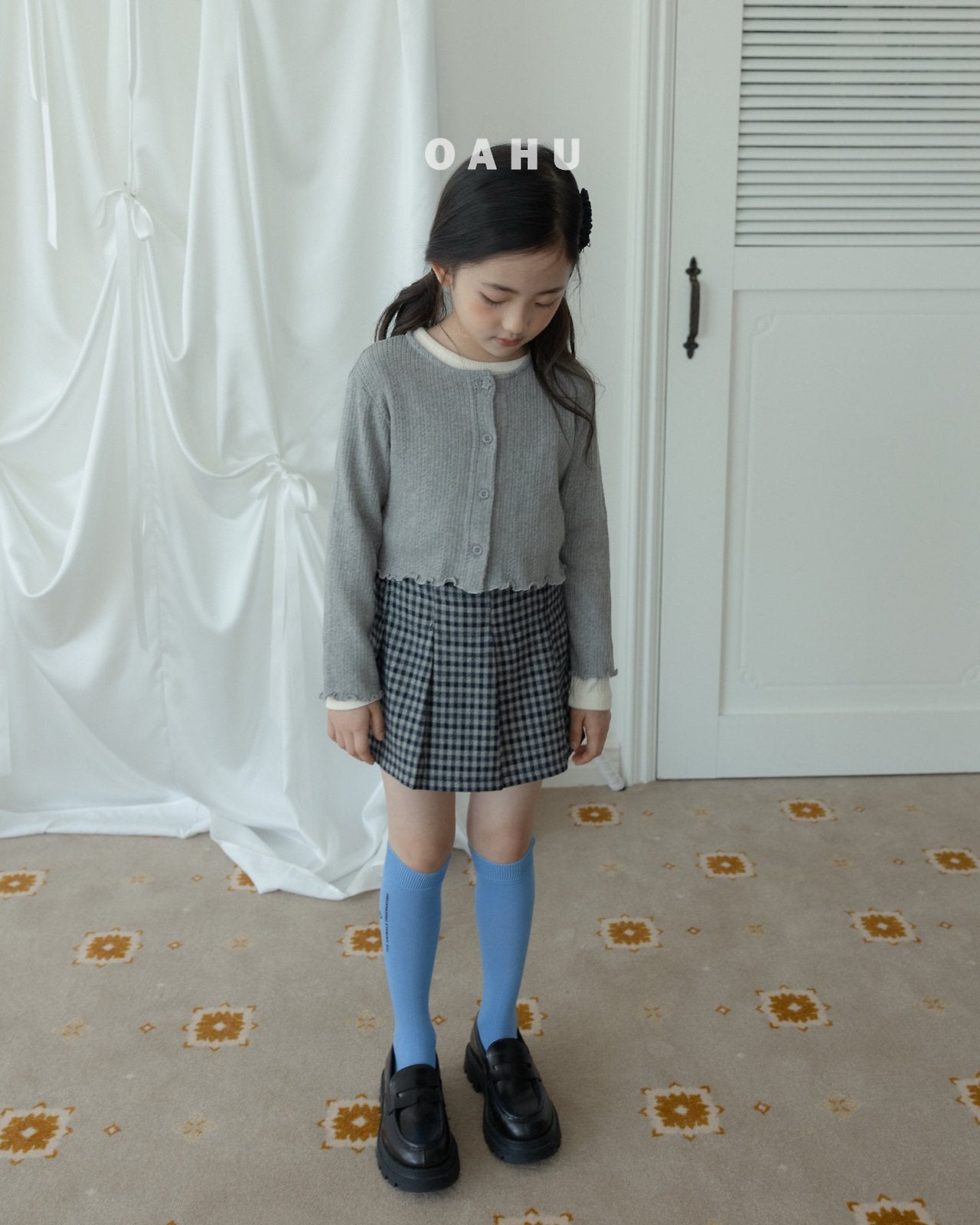 Mini Eyelet Cardigan-OAHU-19