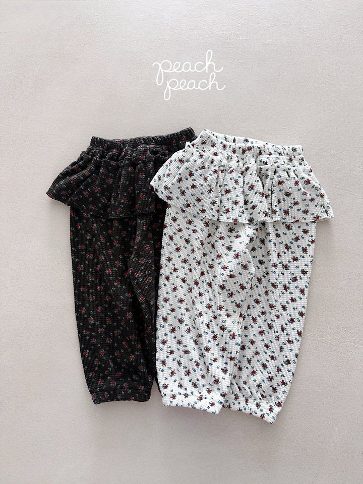 Rosie Waffle Pants-peach peach-19