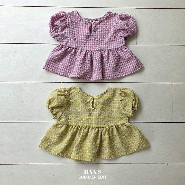 Lily Blanc Blouse-HAN′S KIDS  - 12