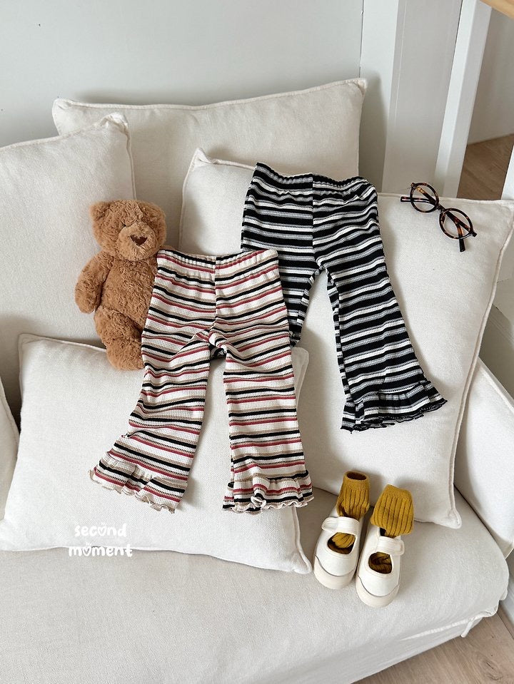 Waffle Peanut Frill Pants-Second Moment-5