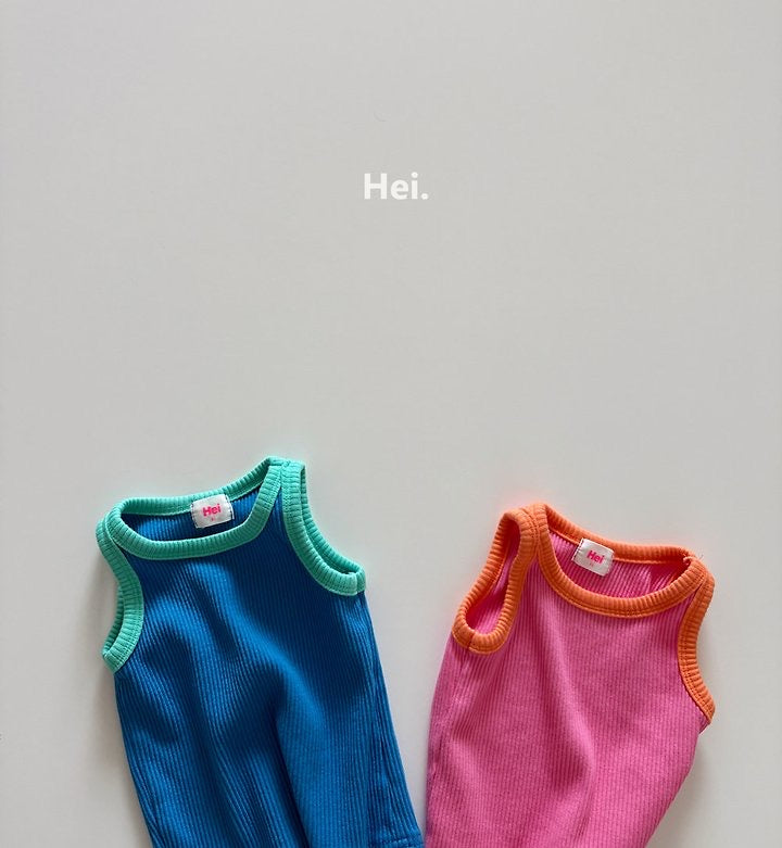 Matching Sleeveless Top-Hei-6