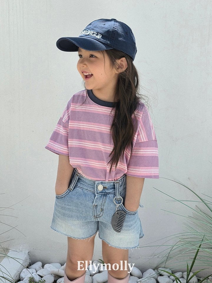 Washed Stripe T-ellymolly-2-18