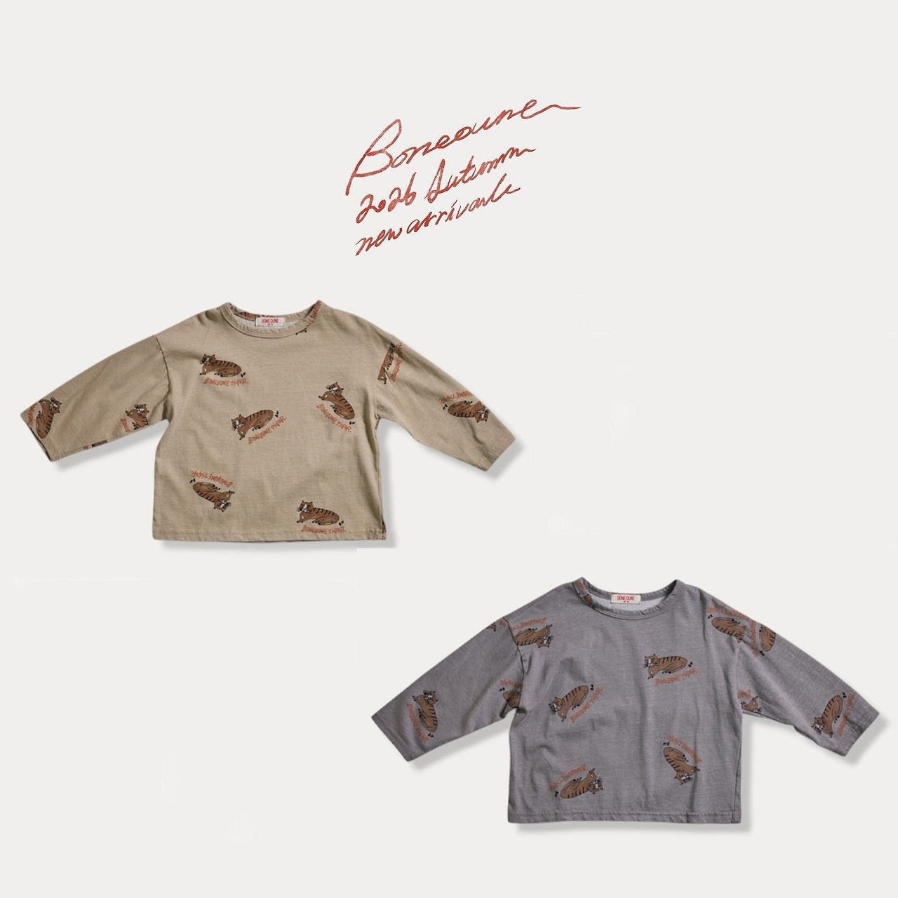 Tiger All-Over Pigment Single T-Shirt-boneoune-9