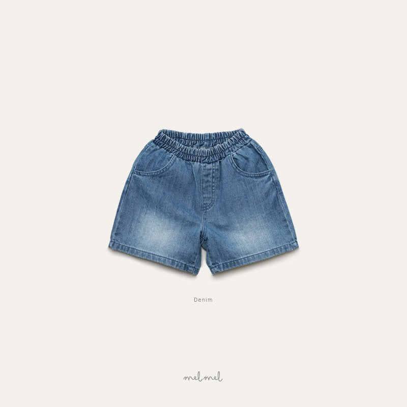 Brush Denim Shorts-melmel-2-9