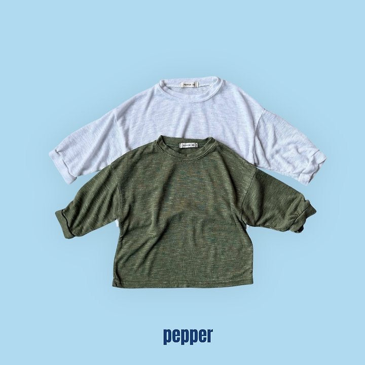 slub long sleeve tee-pepper-11