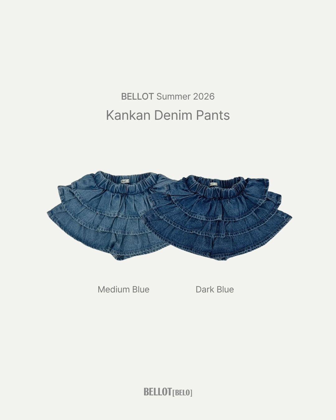 Cancan Denim Pants-BELLOT-7