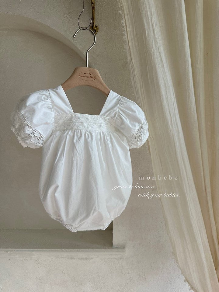 rose square neck suit / monbebe -65