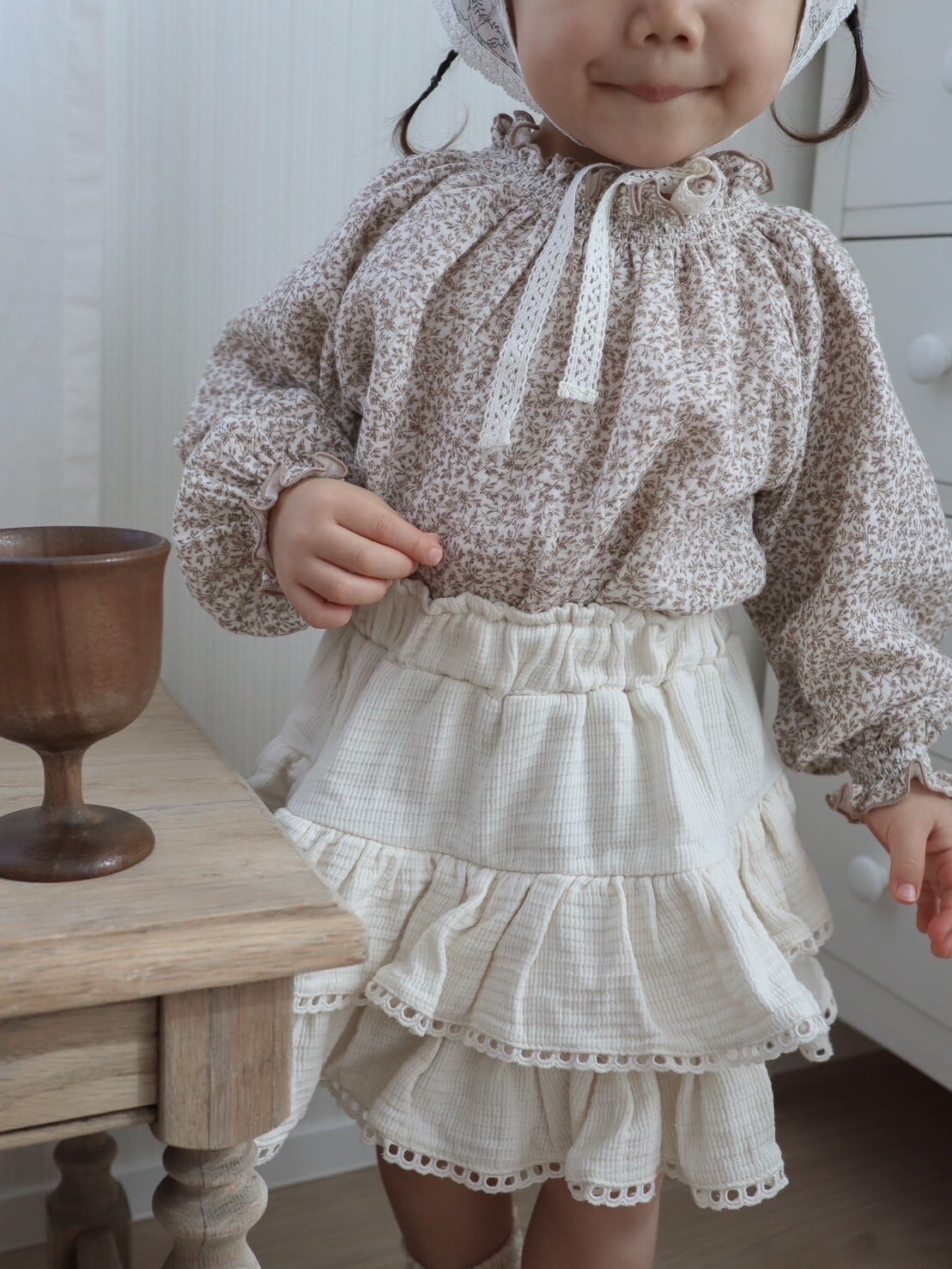 ｜即納｜25spring canelé blouse / Muguet