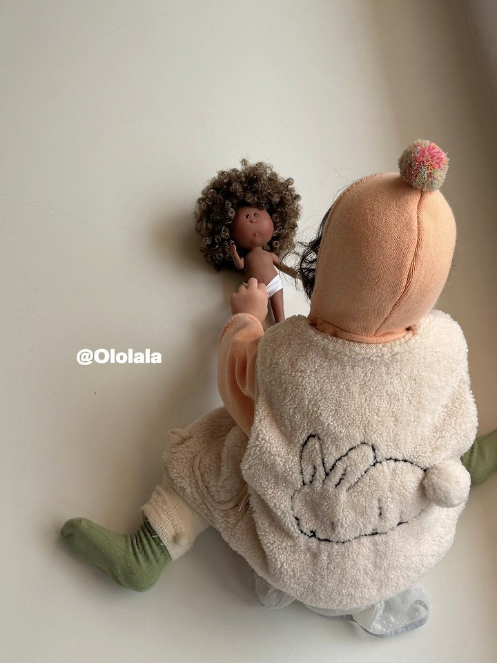 Bunny Bouclé Vest-ololala-45