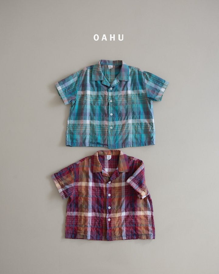 Beams Check Shirt-OAHU-2-1
