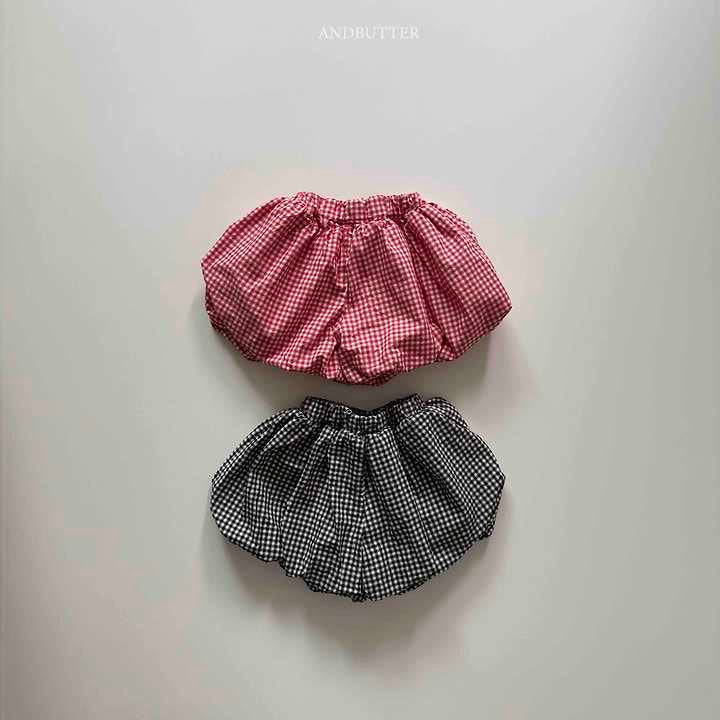 Check Balloon Pants-and butter-25