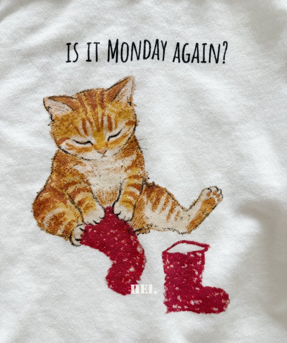 Cat Long T-Shirt-Hei-7
