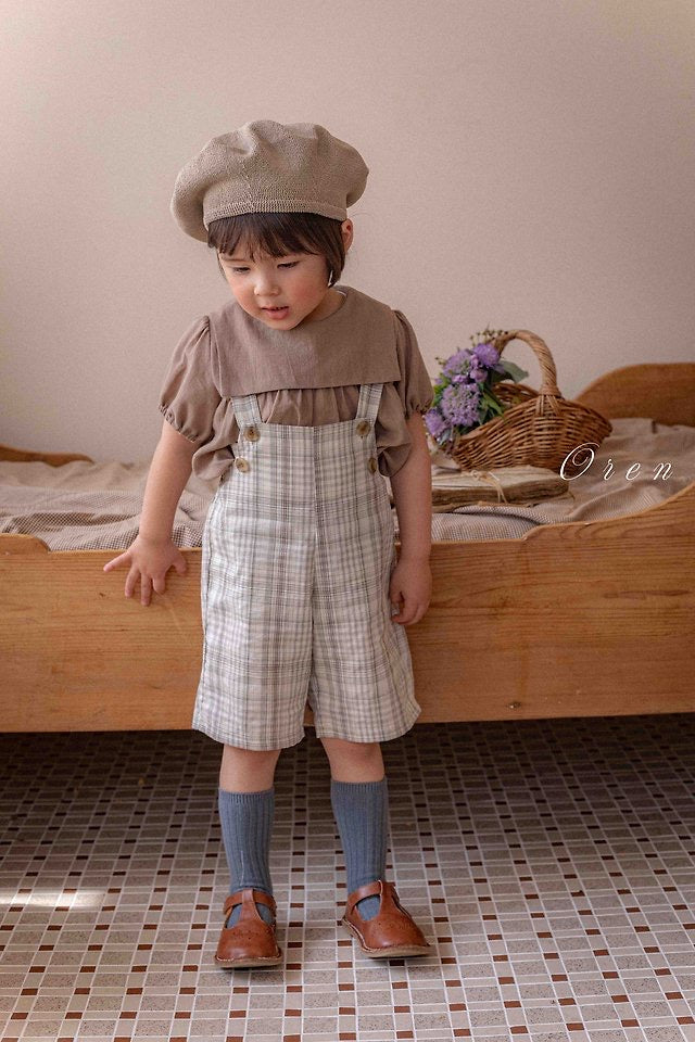 Blair Suspender  pants - OREN / 3-23
