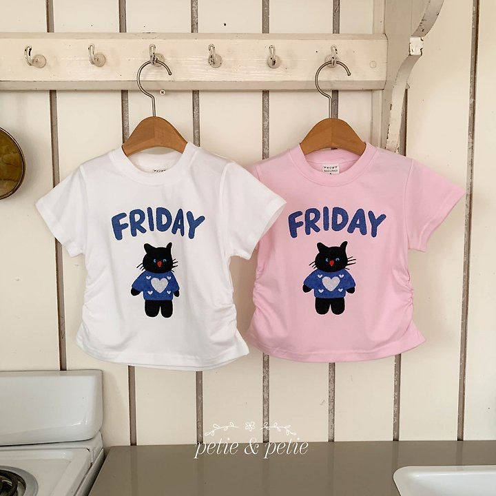 Cats Shirring T - petit & petit - 14