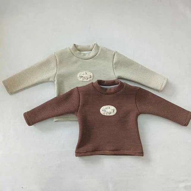 Latte Stripe Tee-aiai-35