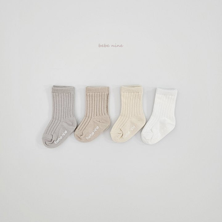 Butter Knee Socks Set-bebenine-55