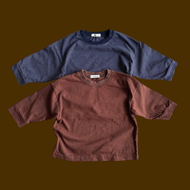 Jelly Stripe T-Shirt-pepper-7