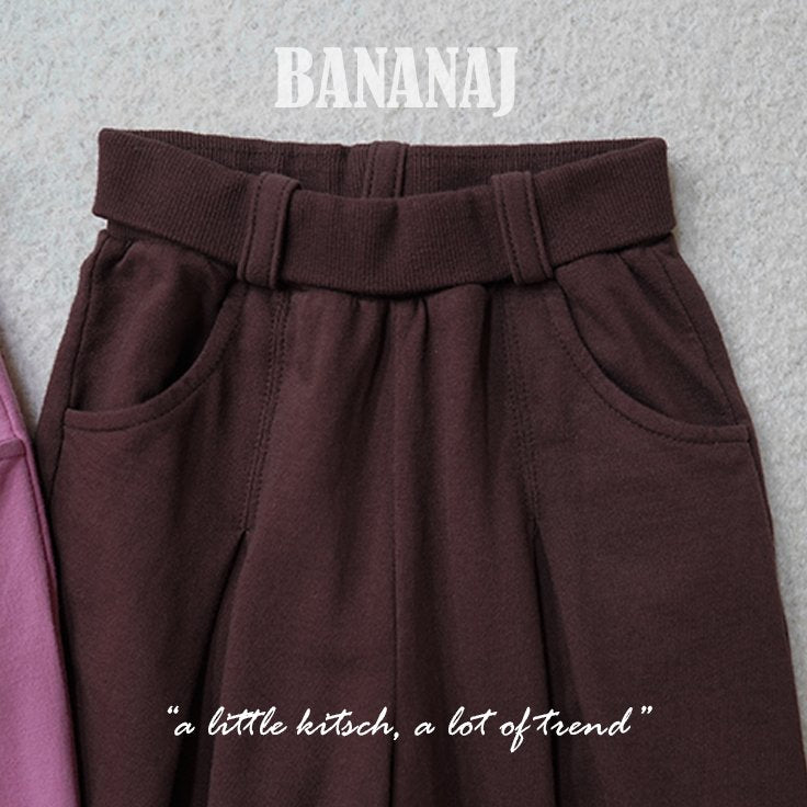 Ecru Jogger Pants-banana.j-43