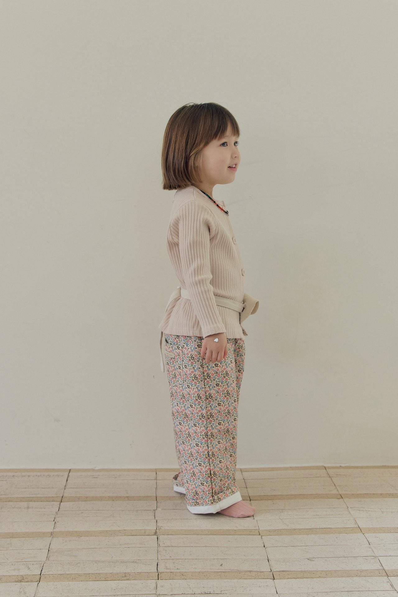 Mocha Flower Pants-MOME-15