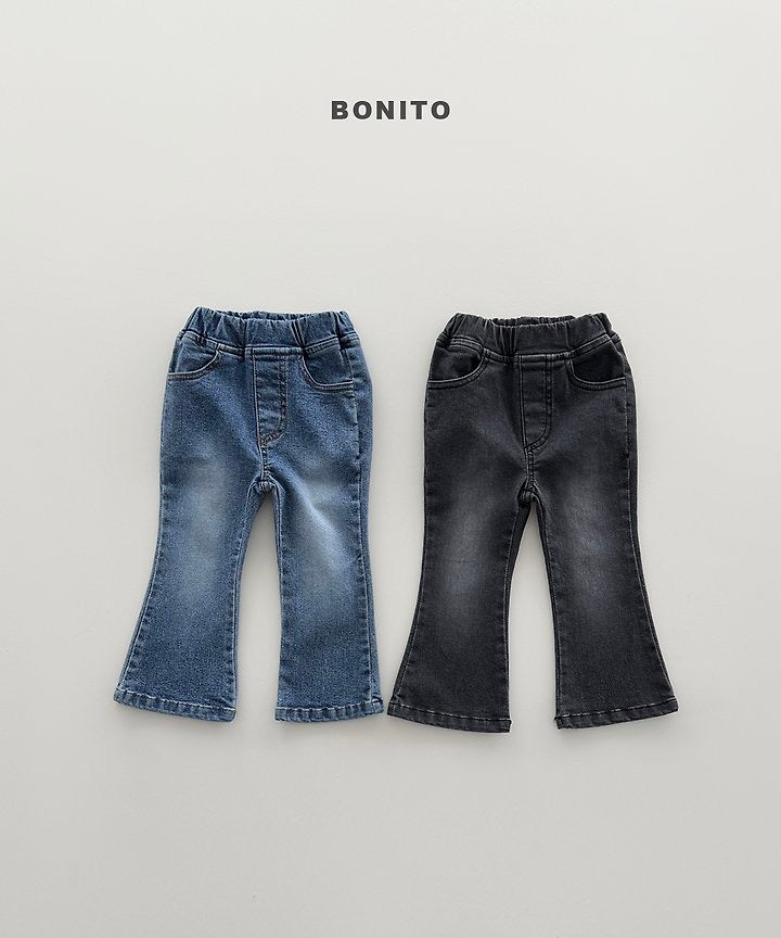 Bootcut Stretch Denim Pants - BONITO - 006