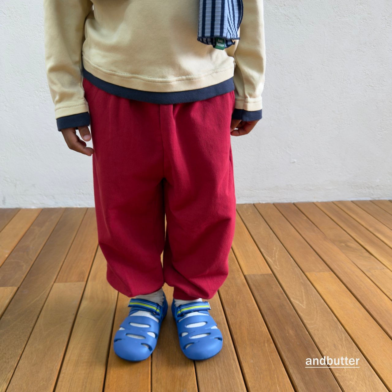 Rib Jogger Pants-and butter-4