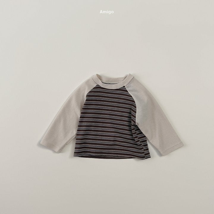 Stripe Raglan T-Shirt-amigo-20