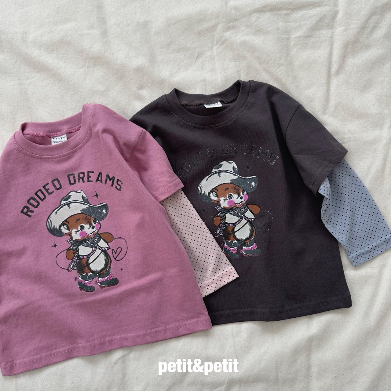 Cowgirl Layered T-Shirt-petit petit-16