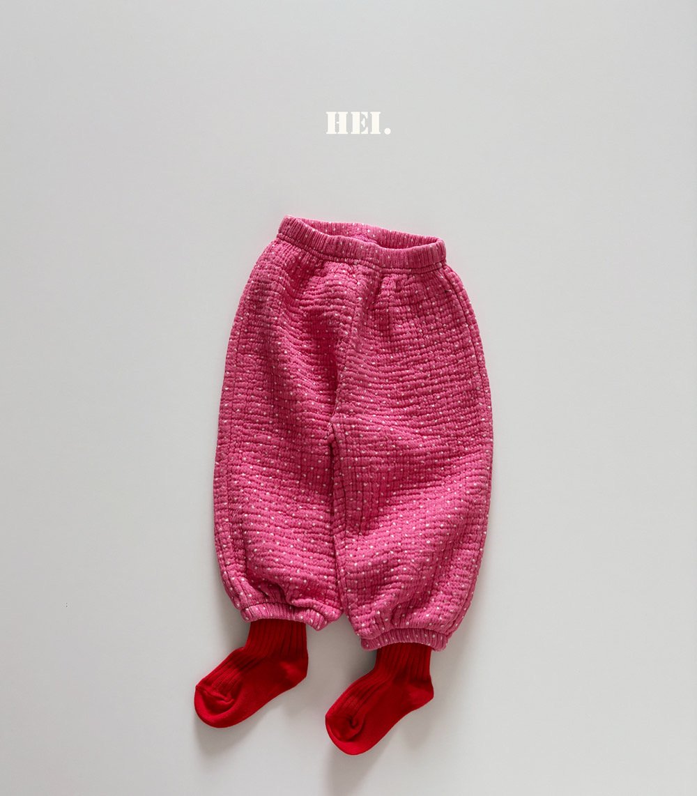Dot Harem Pants-Hei-15