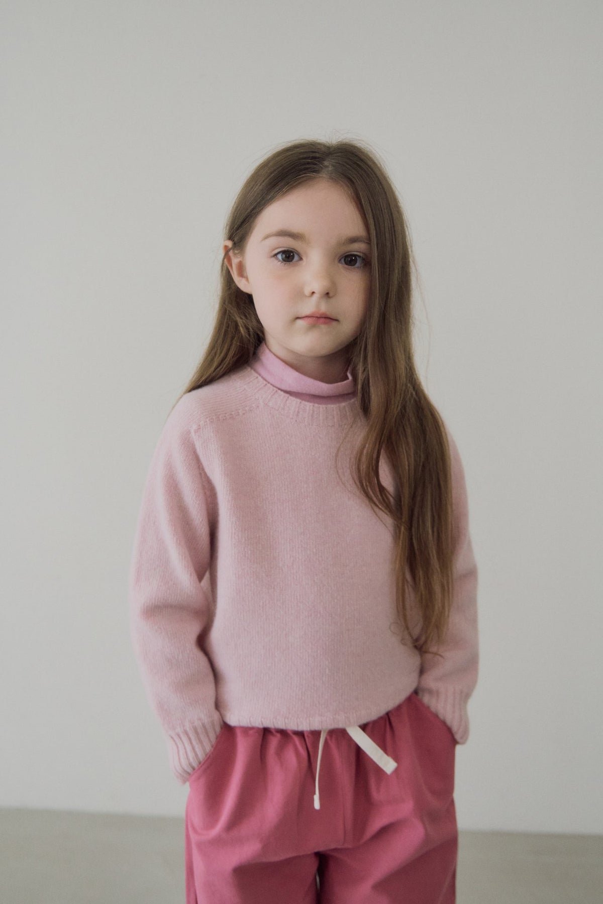 Open Turtleneck T-Shirt-soye kids-7
