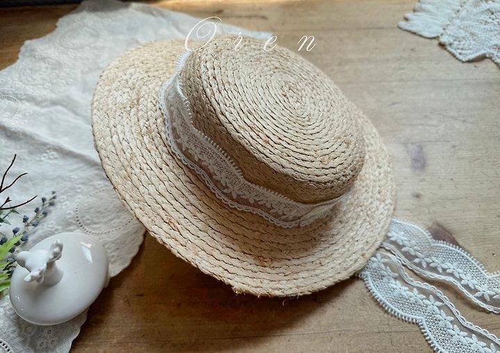 Jardin Lace Hat- OREN /2- 46