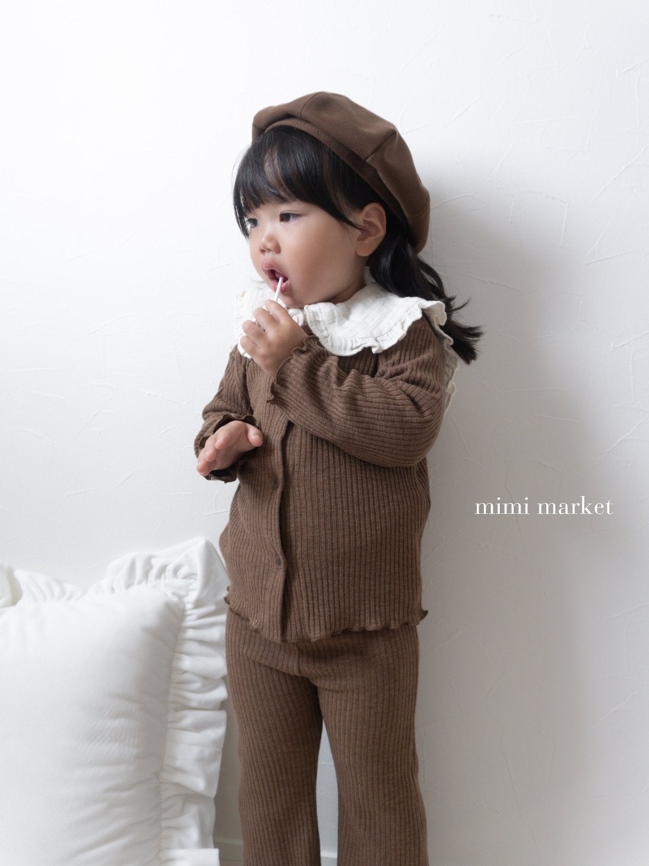 Rib Knit Cardigan-mimi-market-6