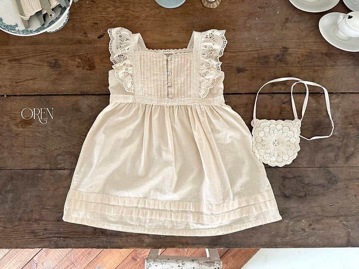 Bien Lace Frill Dress & Bien Lace Bag - OREN /2- 28