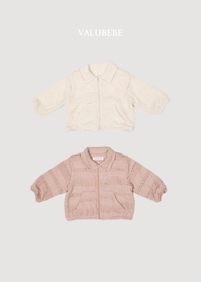 Lace Collar Zip-Up - valubebe - 079