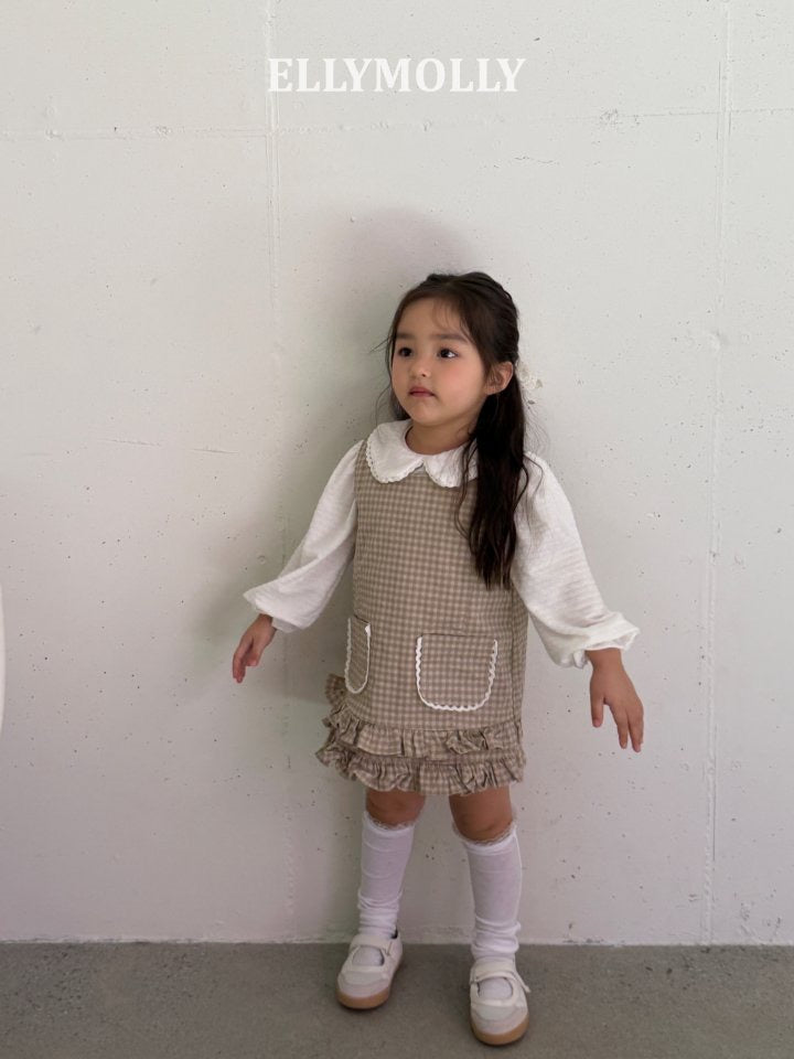 little pocket frill dress - ELLYMOLLY - 44