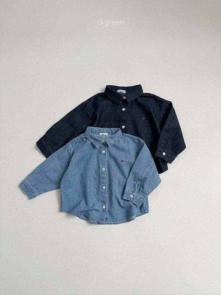 denim shirt-digreen-36