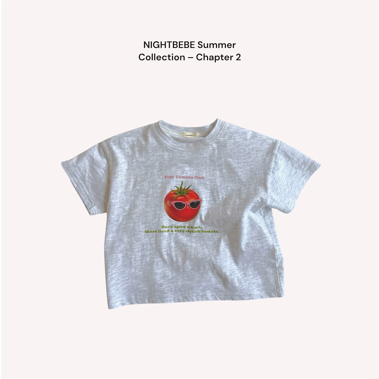 Tomato Short Sleeve Tee-nightbebe-2-001