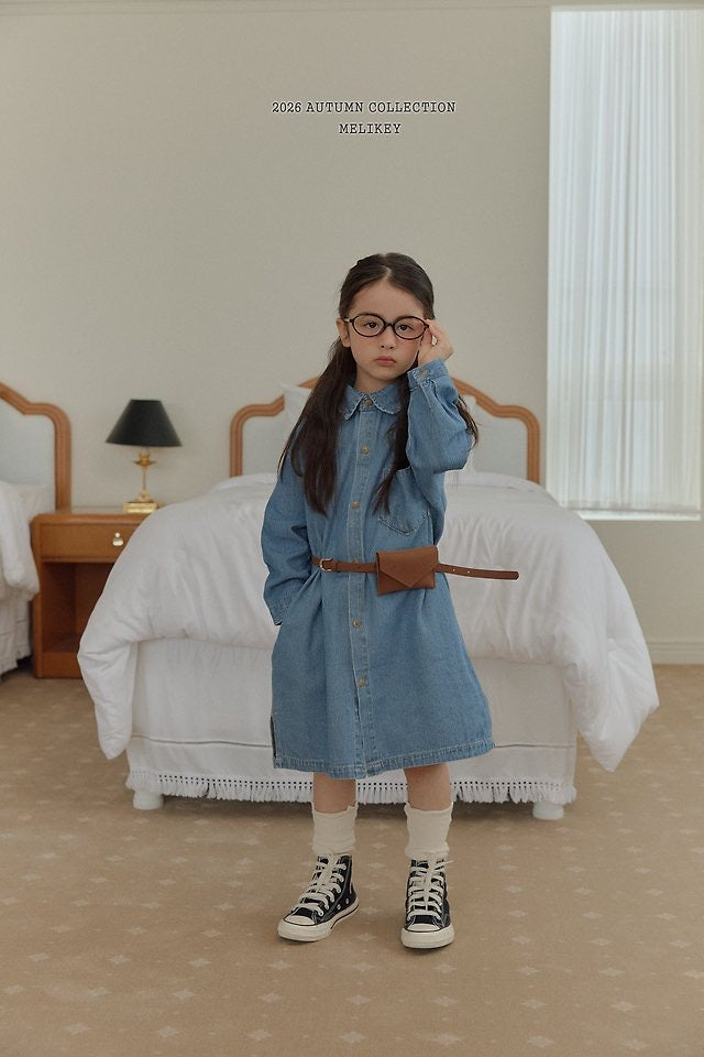 Denim Shirt Dress-melikey-49