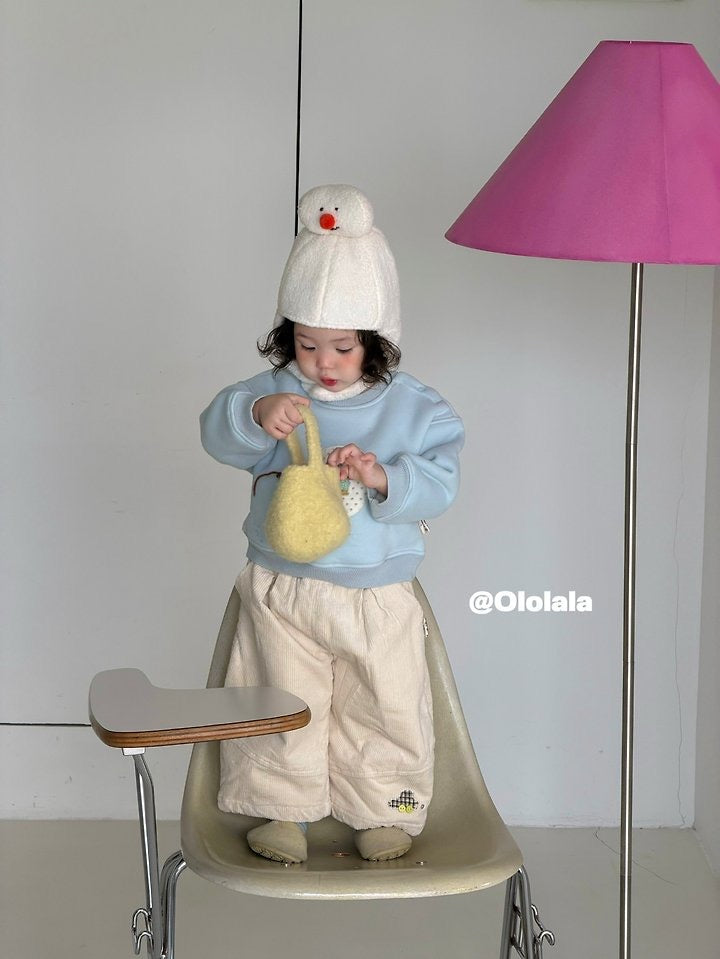 Mini Car Corduroy Pants-ololala-23