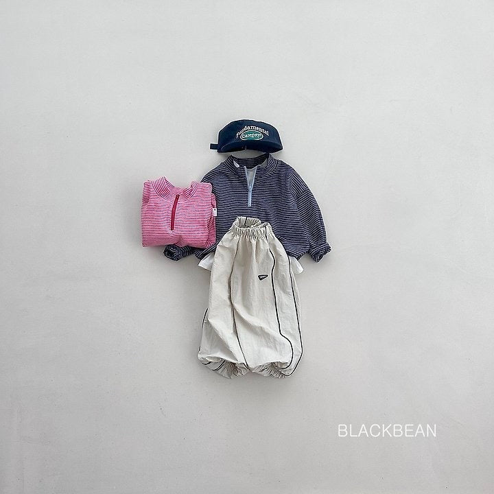 Eco Zip-up Tee-blackbean-14