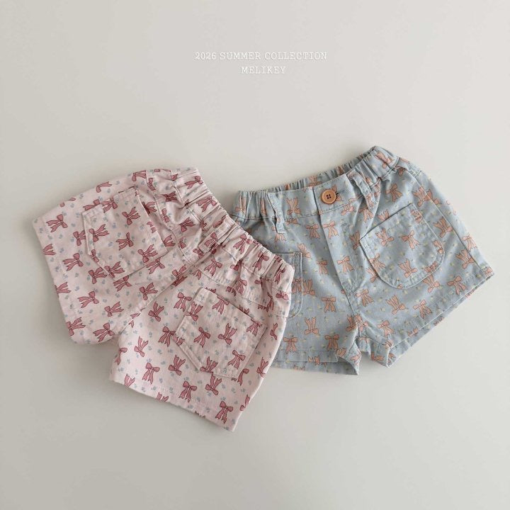 Color Ribbon Shorts-melikey-21