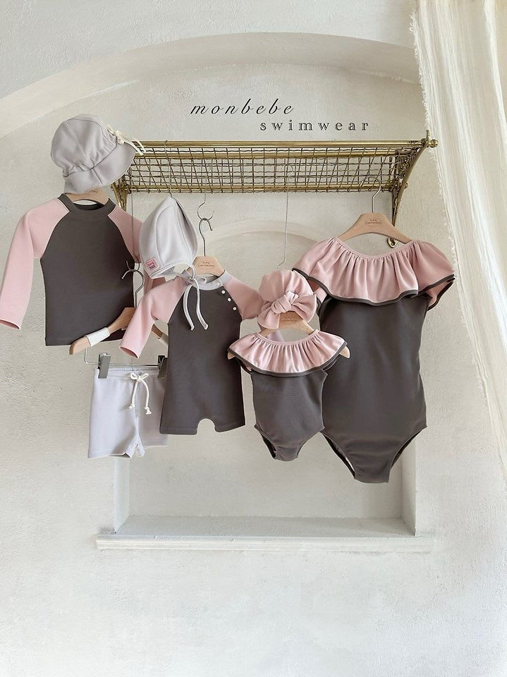 multi balm frill swim suit ( adult ) /  monbebe -71