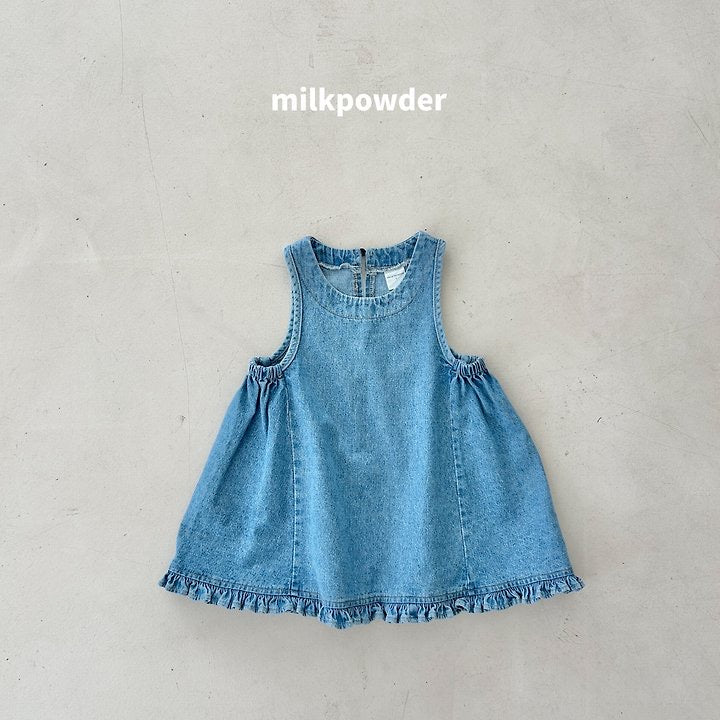 Milli Denim Dress-milkpowder-5