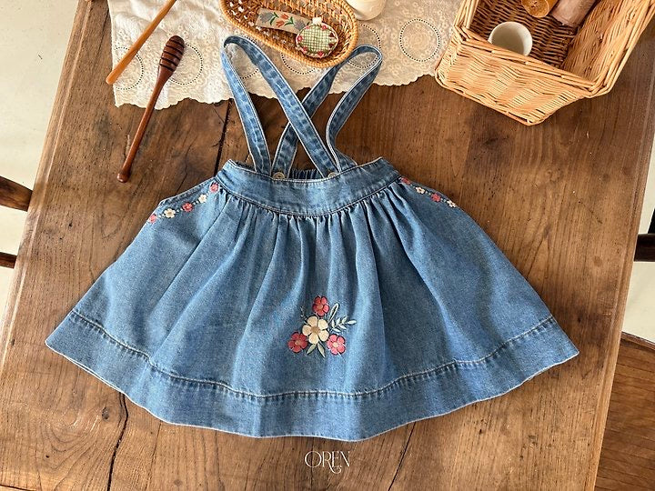 Blumey Jumper Skirt-OREN-13