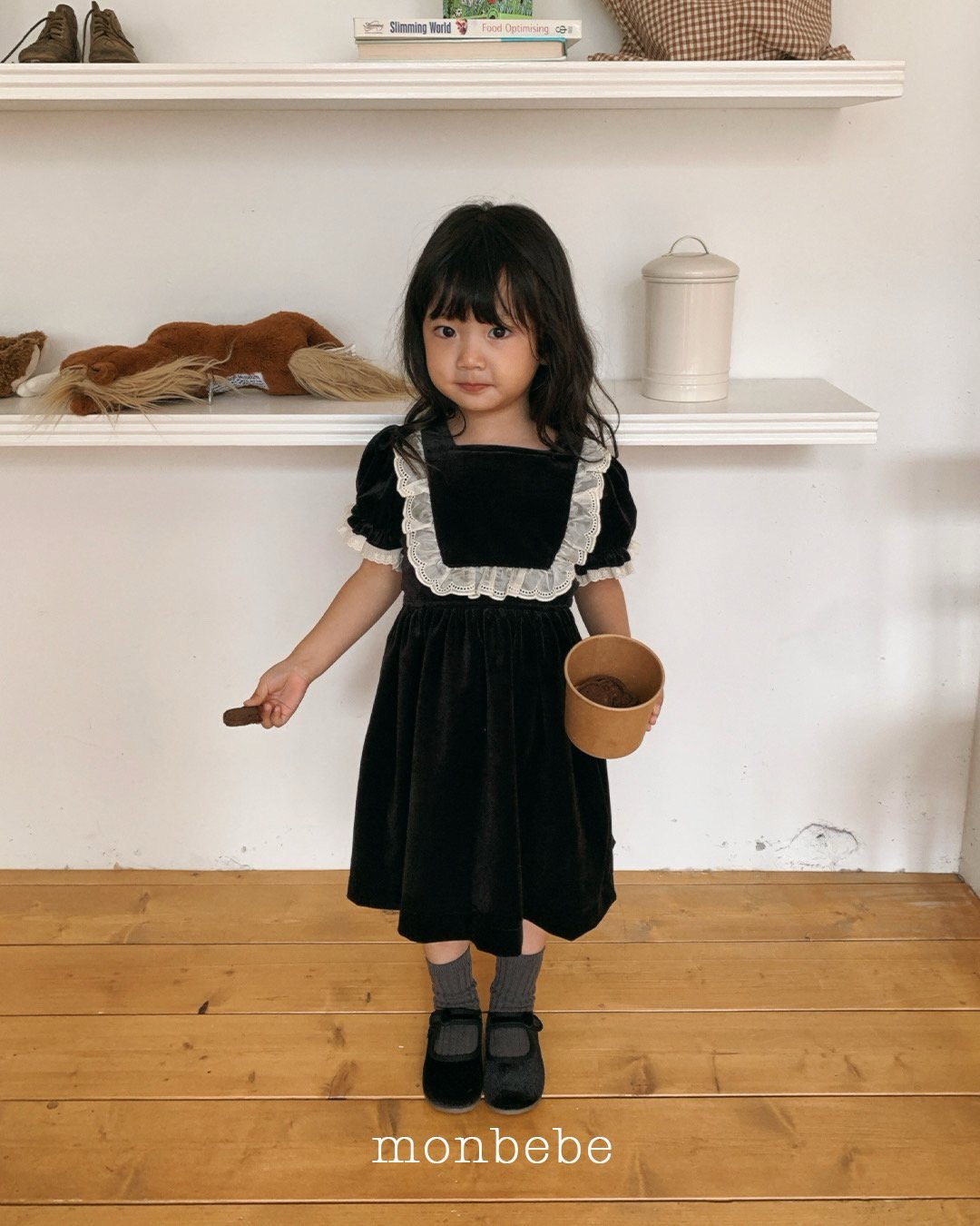 Anna Velvet Dress-monbebe-5