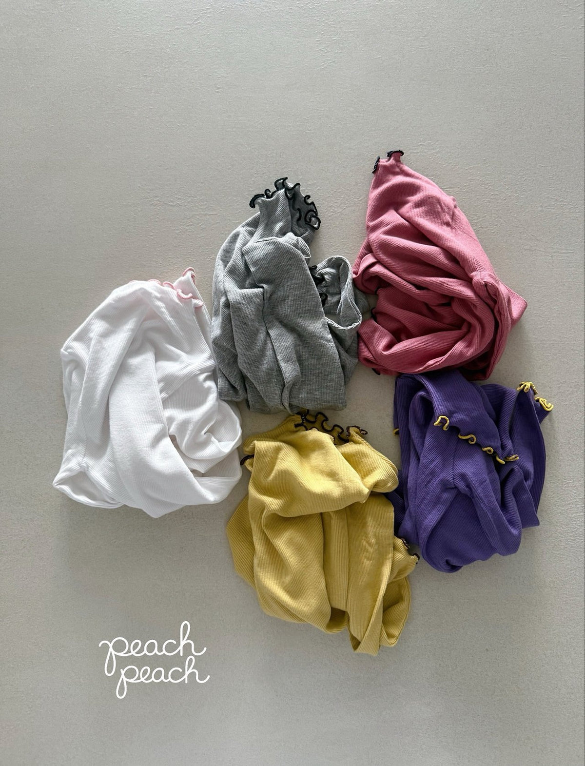 Lolly Turtleneck Tee-peach peach-1
