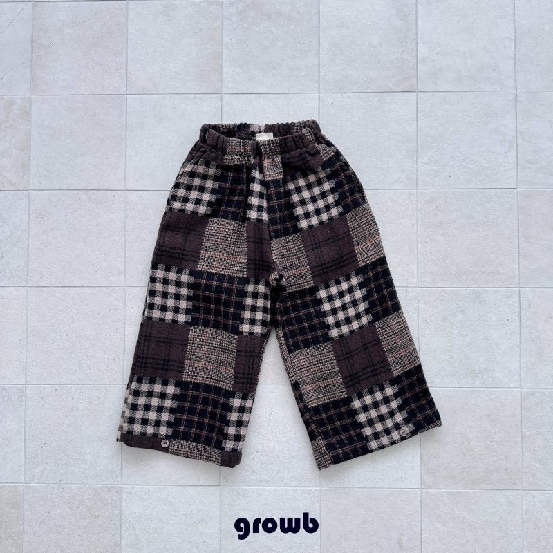 Pattern Pants-growB-16