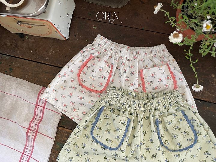Rosie Pocket Shorts- OREN /2- 31