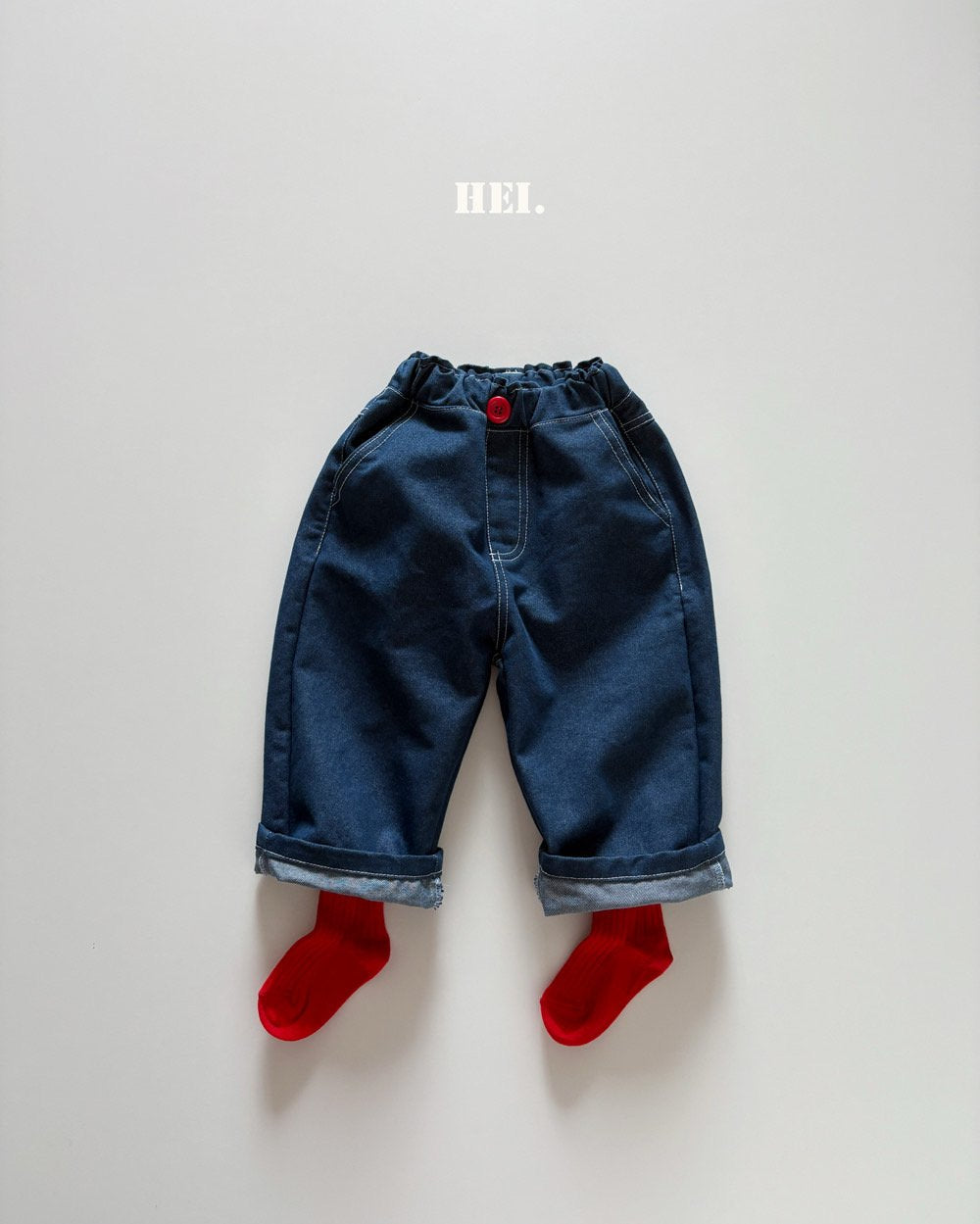Peekaboo Denim Pants-Hei-20