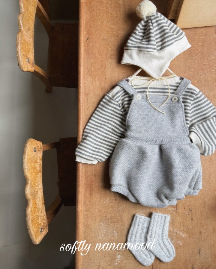 ｜即納｜Cozy Suspender Suit-nanamood