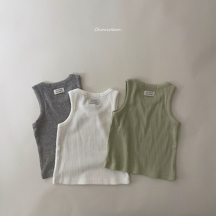 Cable Rib Sleeveless Top-choucream-26
